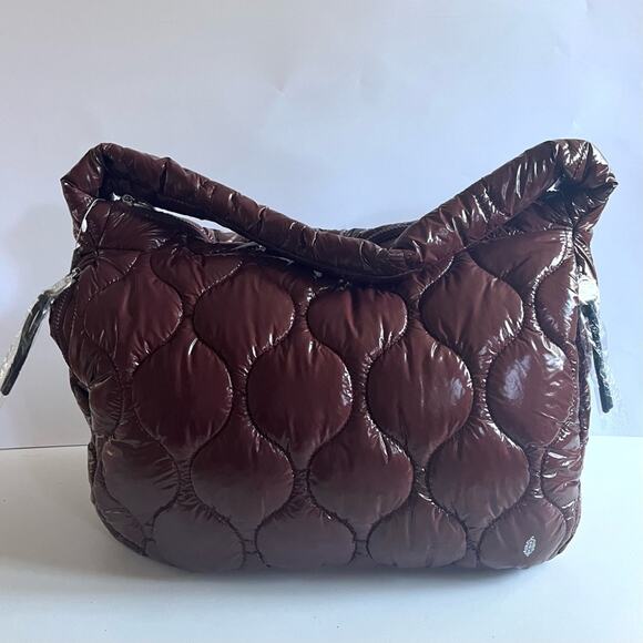 FP MOVEMENT by FREE PEOPLE NWT Shine Carryall Bag | Nutshell Cocoa Brown - Picture 2 of 7